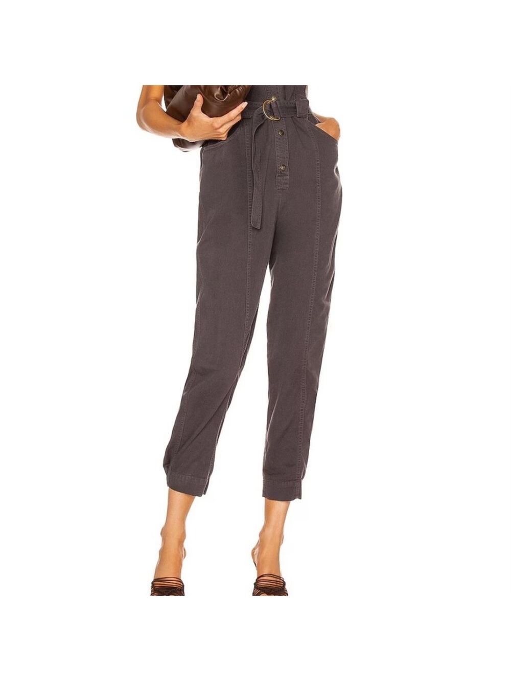 NWT Noam hanoch lanux jumpsuit charcoal small - Picture 3 of 10